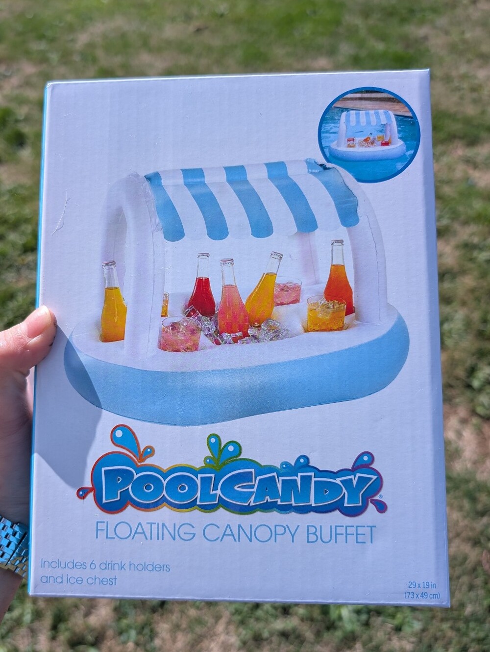 Floating Canopy Buffet For Pools